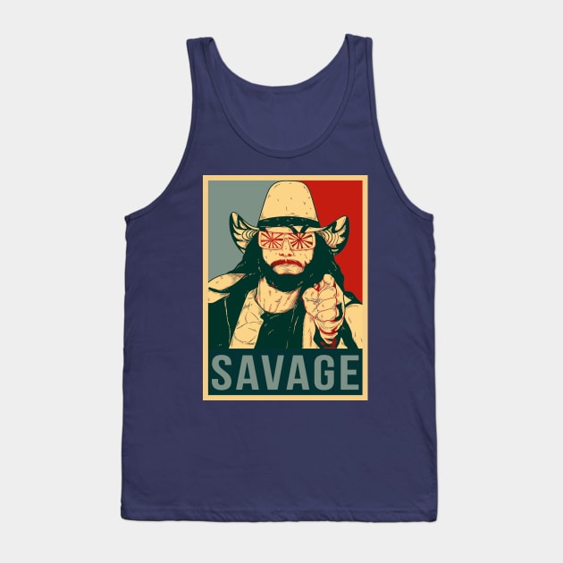 Savage Tank Top by BukaGaPakeLibur